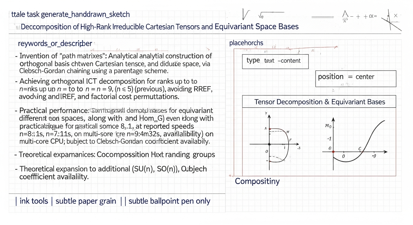 פירוק טנזורים קרטזיים בלתי פריקים בעלי דרגה גבוהה ובסיסים של מרחבים שקולים